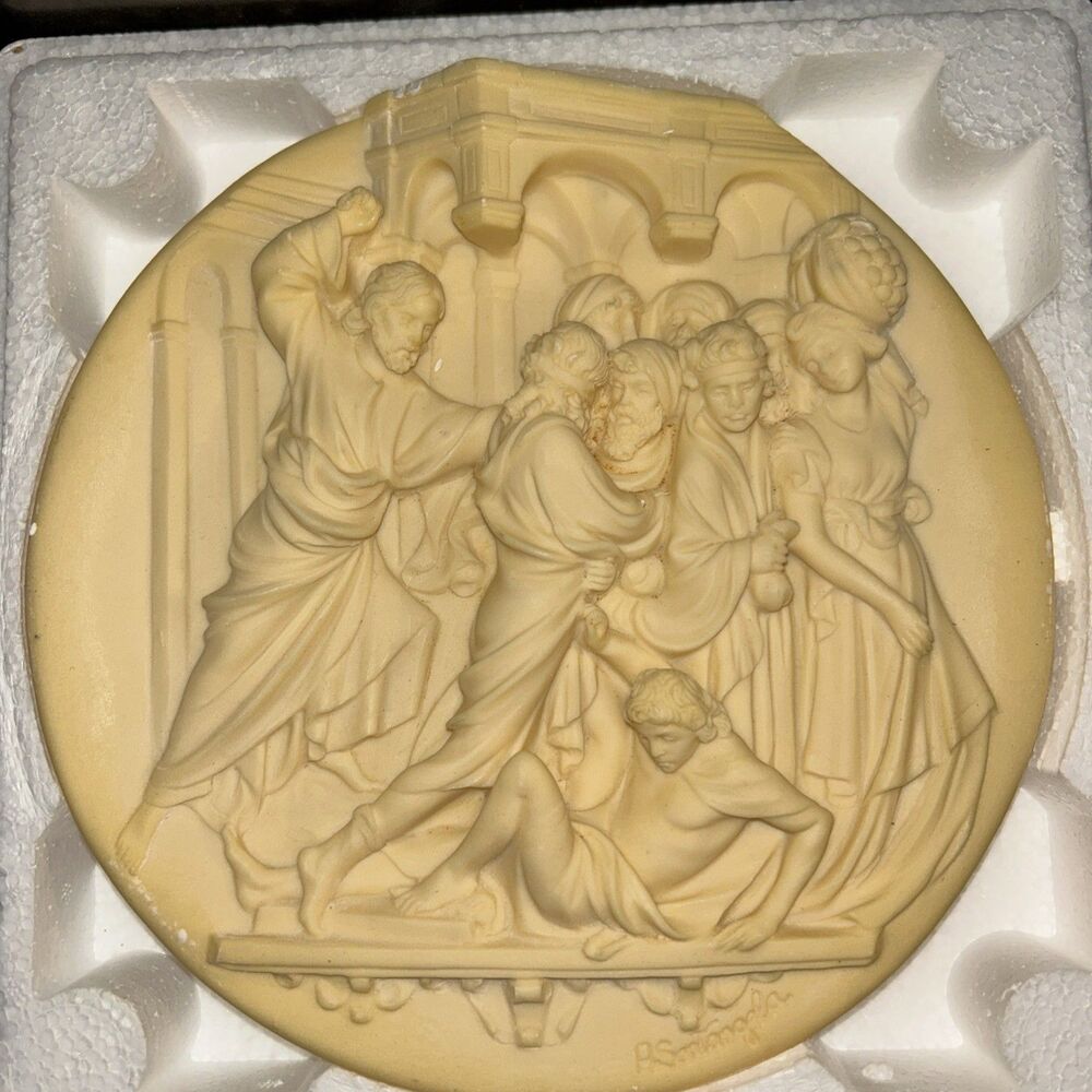 1986 The Expulsion Of The Money-Changers The Ghiberti Doors ~ COA Booklet & Box